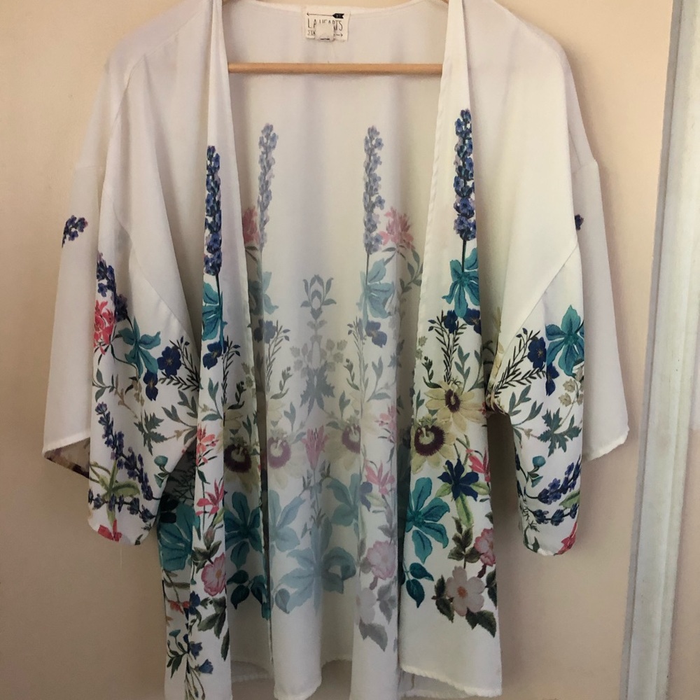 Floral kimono